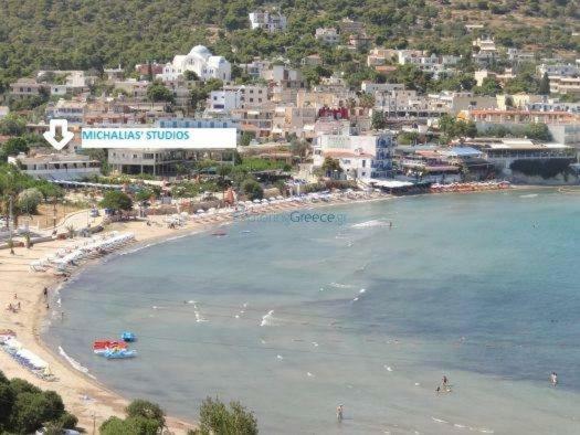 Michalias Sea View Studio Agia Marina  Exterior photo