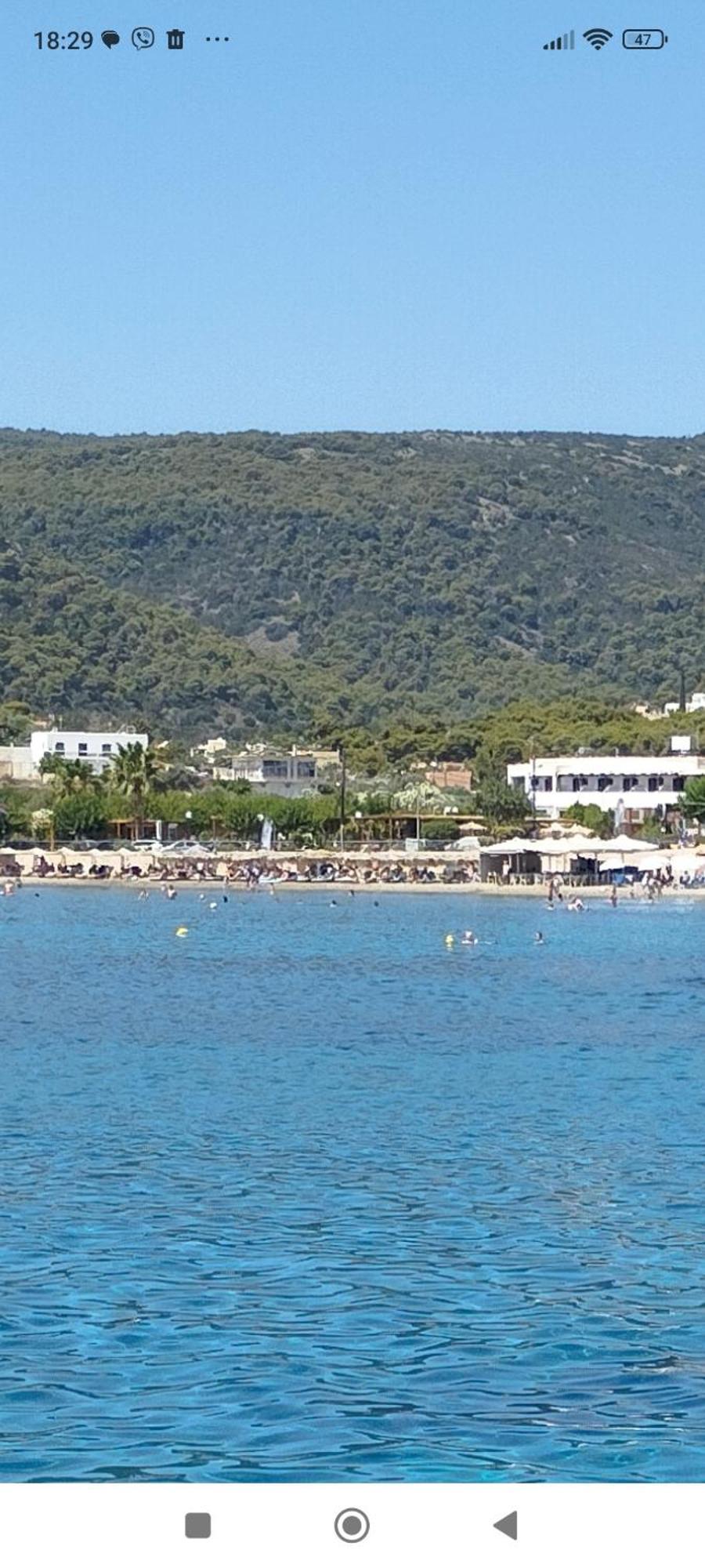 Michalias Sea View Studio Agia Marina  Exterior photo